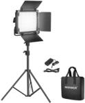 Neewer 660, panou de lumina LED, set studio cu 1 trepied, doua culori, CRI 97+, geanta transport