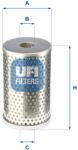 UFI Filtru ulei UFI 25.402. 01 (25.402.01)