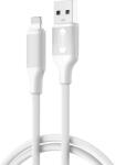 XO Кабел USB / Lightning, NB265, 2.4A, 2 метра, бял - XO