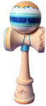 Flippy Kendama X Originala, Profesionala, Flippy, MOUNTAINS, Model Anti Skid cu Cupe Mari KING SIZE V3, Gaura in Baza, Rulment Metalic, din lemn 18 cm, Ata 62 65 cm, Albastru Multicolor (teo-165912)