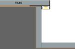 ARTPRO Profil LED aluminiu pentru trepte si scari din gresie, 2 metri (LP407)