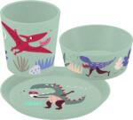 Koziol Vase pentru copii Connect Organic Rex 3 el (8340748) Set pentru masa bebelusi