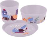 Koziol Vase pentru copii Connect Organic Trucks 3 el (8339747) Set pentru masa bebelusi