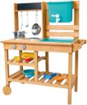 HaPe International Дървен комплект HaPe International - Външна кухня с аксесоари (H3223) - baby