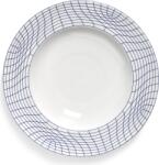 Serax Set 2 farfurii adânci Nido 01, 28 cm, alb-albastru (B9225051-026)