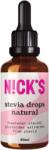 N!CK'S Natúr stevia csepp 50 ml - naturreform
