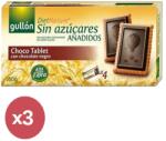 gullón ZERO Choco Tablet - Étcsokoládés keksz 3X150 g - naturreform