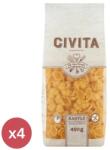 CIVITA Kukorica száraztészta kagyló 4X450 g - naturreform