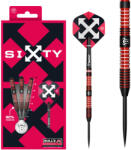 BULL'S Darts Dart szett Bull's Sixty S1, steel, 23g, 90% gravírozott