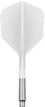 Target Darts toll és szár egyben TARGET K-Shift fehér, hosszú szár és No6 elforgós toll