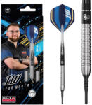 BULL'S Darts Dart szett Bull's Leon Weber, soft, 22g, 90% gravírozott