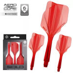 Harrows Darts toll és szár egyben Harrows Solo piros, No6 toll és közepes szár