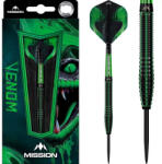 Mission Darts Dart szett Mission steel Venom 25g, 90%