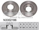 NIPPARTS Disc frana NIPPARTS N3302186 (N3302186)