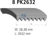 DT Spare Parts Curea transmisie cu caneluri DT Spare Parts 4.81117 (4.81117)