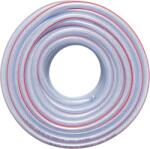  Furtun gradina PVC transparent 1/2 inch (12mm), PN9 bar, 12x18mm cu insertie textila impletita 50m/rola UZ INTENSIV (BK80390)