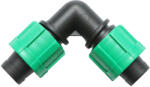 Breckner Cot conector 90 grade pentru tub, furtun de irigare 17x17mm (BK88789)