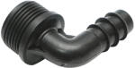  Cot conector stut tub picurare 16mm, filet exterior 3/4 inch pentru sisteme de irigatii (DISPR30)