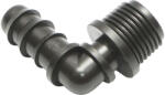 Breckner Cot conector stut tub picurare 16mm, filet exterior 3/4 inch pentru sisteme de irigatii (BK88758)