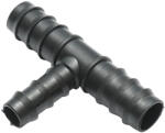  Teu conector tub picurare reductie 20x16x20mm pentru sisteme de irigatii (DISPR26)