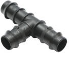  Teu conector stut egal tub picurare 20x20x20mm pentru sisteme de irigatii (DISPR25)