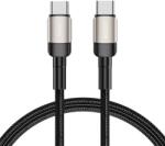 Tech-Protect ULTRABOOST EVO USB-C kábel PD100W/5A 100cm titán (5906203690633)