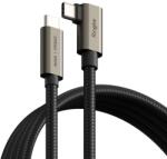 Ringke USB 3.2 GEN 2X2 TYPE-C 90° kábel PD240W 200cm fekete (8800293851486)