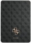 GUESS tok iPad Air 11" 2024 fekete mágneses nagy 4G logóval (GUFC11RM24PS4SGK)