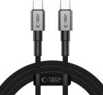 Tech-Protect UltraBoost DNA USB-C kábel PD60W/3A 200 cm vas szürke (5906302380787)