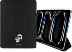 KARL LAGERFELD KLFC13PM24SAKCK iPad Pro 13" 2024 könyv tok fekete Saffiano mágneses Karl & Choupette (KLFC13PM24SAKCK)