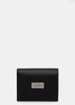 MM6 Maison Margiela bőr pénztárca - fekete Univerzális méret - answear - 139 990 Ft