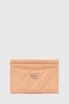 Coach bőr kártya tok Essential Card Case - bézs Univerzális méret