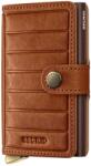 Secrid bőr pénztárca EMBOSS LINES - barna Univerzális méret - answear - 70 990 Ft