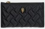 Kurt Geiger bőr pénztárca KENSINGTON - fekete Univerzális méret