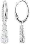 Swarovski - Fülbevaló ATTRACT TRILOGY - ezüst Univerzális méret