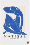 Slowtide pamut strandtörölköző x Henri Matisse 100 x 150 cm - kék 100x150