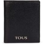 Tous bőr pénztárca - fekete Univerzális méret - answear - 19 990 Ft