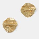 Sessun aranyozott fülbevaló - arany Univerzális méret - answear - 27 990 Ft