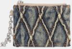 Diesel pénztárca CHARM-D CARD HOLDER WITH CHAIN - kék Univerzális méret