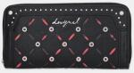 Desigual pénztárca YANKEE FIONA BLACK - fekete Univerzális méret