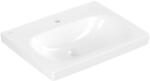 Villeroy & Boch Skyla - Lavoar 60x46 cm, fără preaplin, orificiu pentru baterie, alb alpin 5A516101 (5A516101)