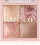 essence Radiant Light bőrélénkítő és arcpirosító sminkpaletta árnyalat Glow Icon 11 g