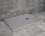 Radaway Kios F szögletes lapos betonszürke zuhanytálca 140x70 betonszürke, ajándék szifonnal