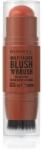 Rimmel Multi-Tasker Blush'N'brush pirosító stick ecsettel árnyalat 300 Nearly Suede 8 g