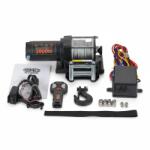 EMD Winch Troliu electric ATV 3000lbs (1361kg), 12V, cablu oțel 13m, raport 153: 1, EMD Winch