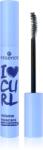 essence I LOVE CURL vízálló és tömegnövelő szempillaspirál fekete 10 ml