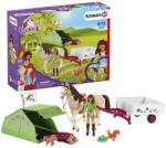 Schleich Figurina Schleich Horse Club Sarah's Camping Adventure +3 ani (42533) Figurina