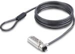 Startech StarTech. com SNBLC4D-LAPTOP-LOCK Fekete, Ezüst 2 M kábelzár (SNBLC4D-LAPTOP-LOCK)