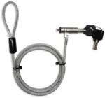 Techly IQ-LOK-15-K Ezüst 1, 8 M kábelzár (107289)