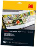 Kodak Fotópapír ragasztható matrica A4 21x29.7cm fényes 120g 10db